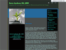 Tablet Screenshot of kjtherapy.com